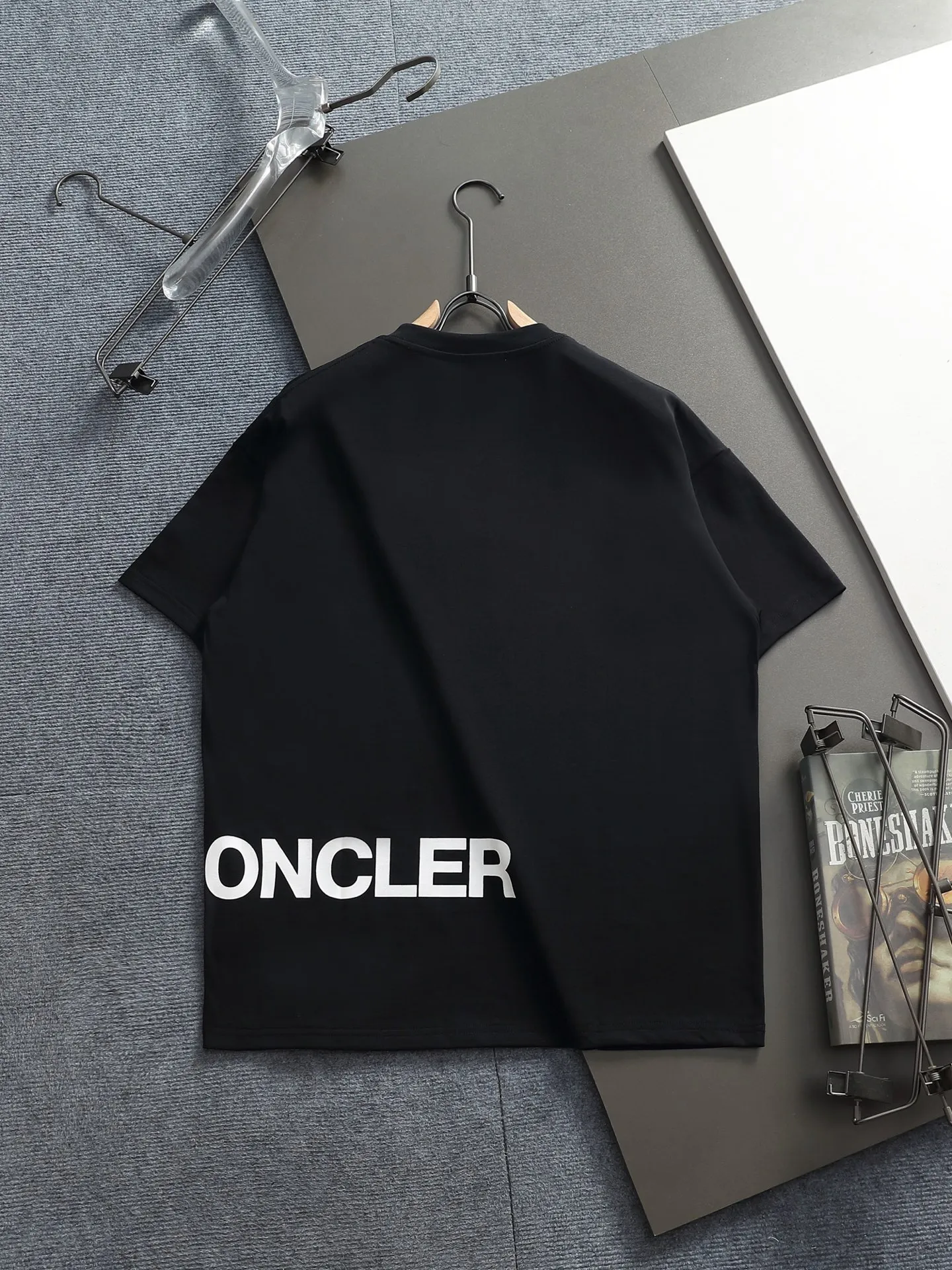 MONCLER/ 280 T 🪡 LOGO Quality Versatile Quality : Black.White.Gray.Blue Size：XS-L